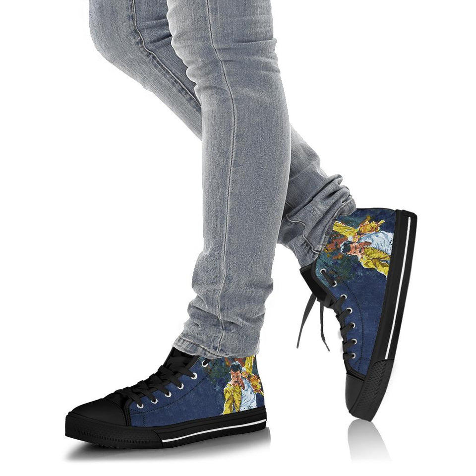 Freddie Mercury Custom Shoes, Queen Band Music 2