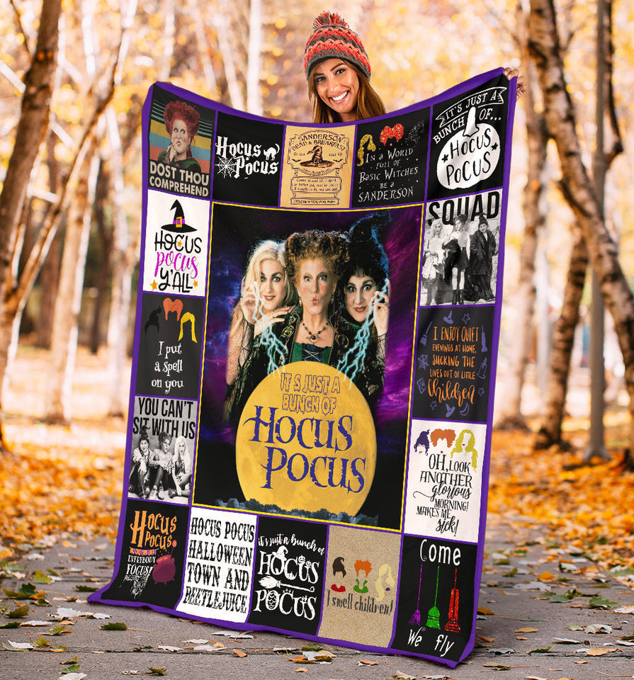 Hocus Pocus Blanket Halloween
