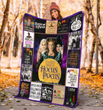 Hocus Pocus Blanket Halloween