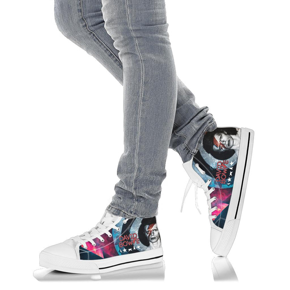 David Bowie Custom Shoes
