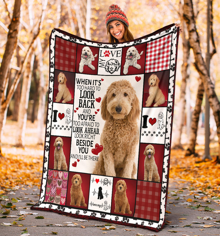 Goldendoodle Beside You