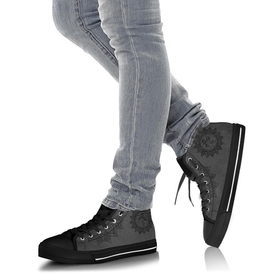 Grey Sun and Moon, Handcrafted boots