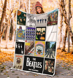 The Beatles Blanket The Beatles Albums Quilt
