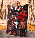 Deadpool Blanket Deadpool 3D Quilt