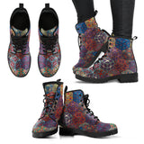 Mandala Boxes, Polar Boots, Multi Colored, Lace Up Boots, Women's Boots