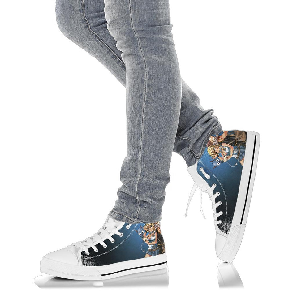 Fairy Tail Custom Sneakers, Dragon Slayers Custom Shoes
