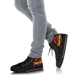 Jurassic Park Custom Canvas High Top