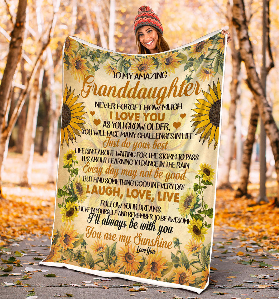 to My Amazing Granddaughter