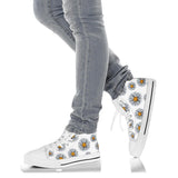 Summer Daisy hand painted shoes
