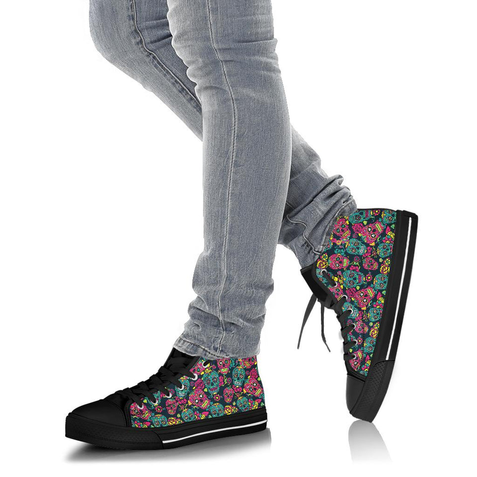 Sugar Skull Boots, Womens Skull Boots 2