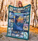 Love Marlin Sailfish Blanket copy
