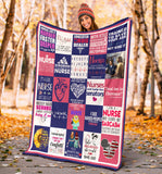 Nurse Blanket Nurse Quotes Quilt