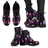 Ethnic Feathers, womens Leather Boots, Ethnic Boots, Lace Up Boots, Winter Boots, Womens Rain Boots, Custom boots, Vegan Leather Boots