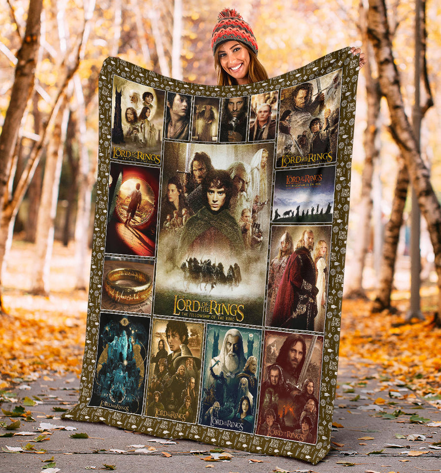 The Lord Of The Rings Blanket