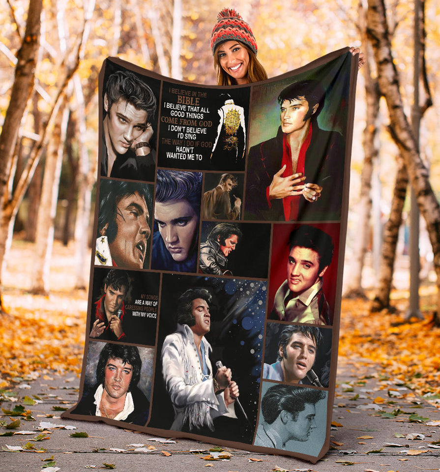 Elvis Presley Quilt Blanket V3 copy