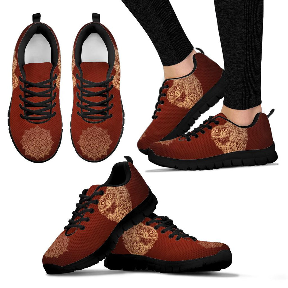Golden Owl, Mandala, Hippie, Women Leather Boots, Streetwear, Handmade crafted, Vegan Leather, Dream Catcher, Women Girl Gift, Classic Boot
