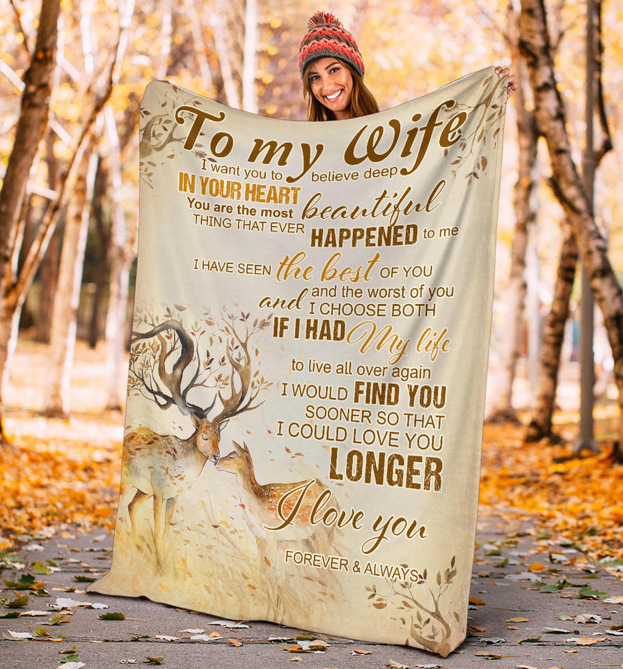 to My Wife I Want You to Believe Deep in Your Heart