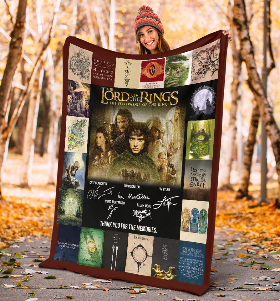 The Lord Of The Rings Blanket