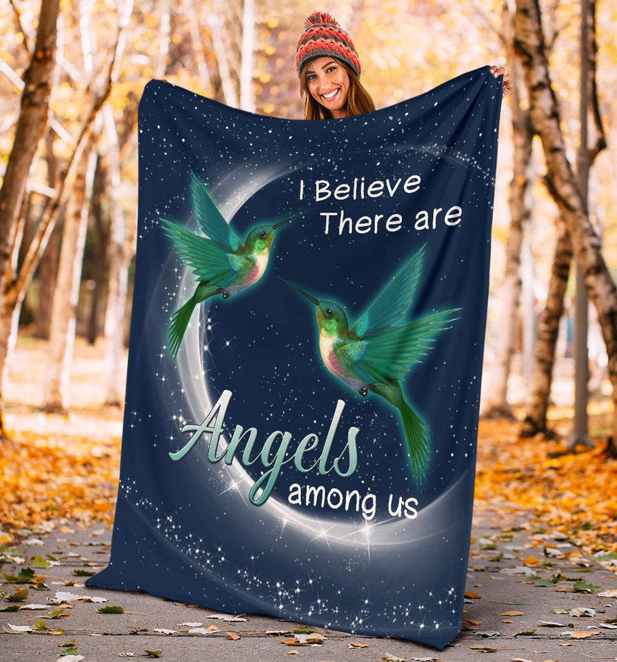 Hummingbird Angel Blanket