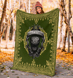Mandala The Slytherin Snake Harry Potter Blanket copy