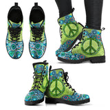 Womens Leather Boots, Mandala Piece, Fashion Shoes, Womens Boots