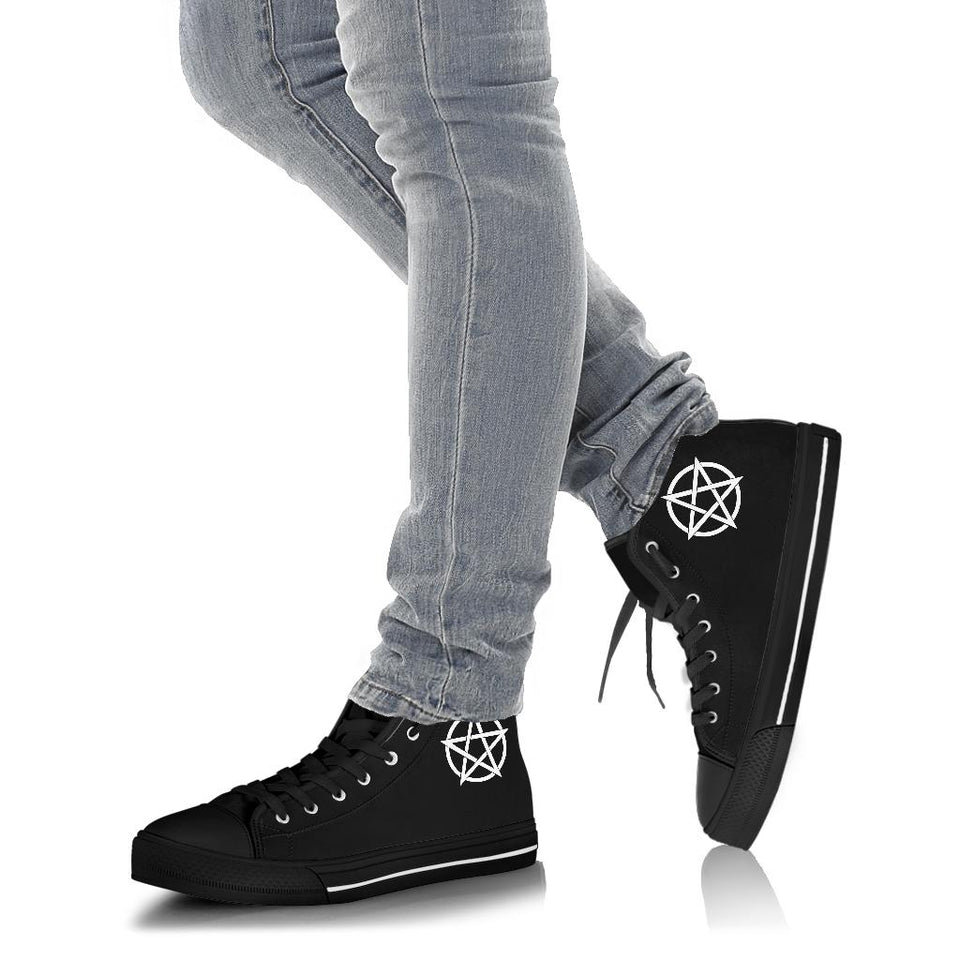 Pentacle Ladies High Top Shoes