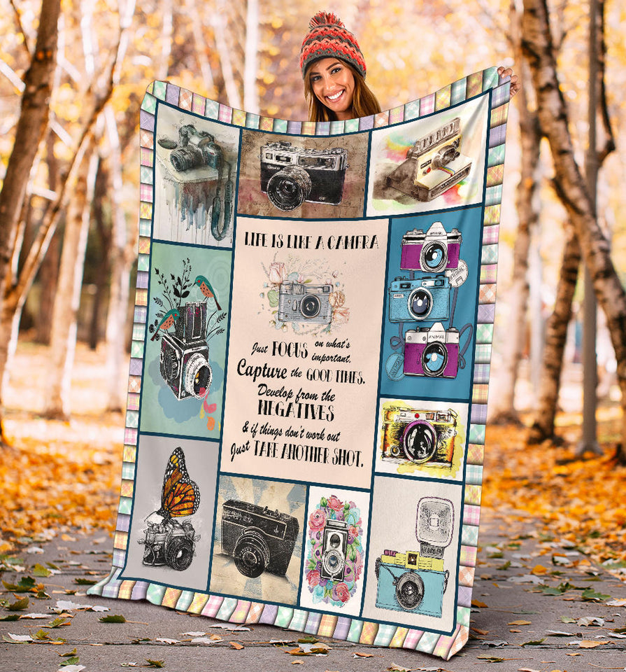 Photography Lover Blanket copy