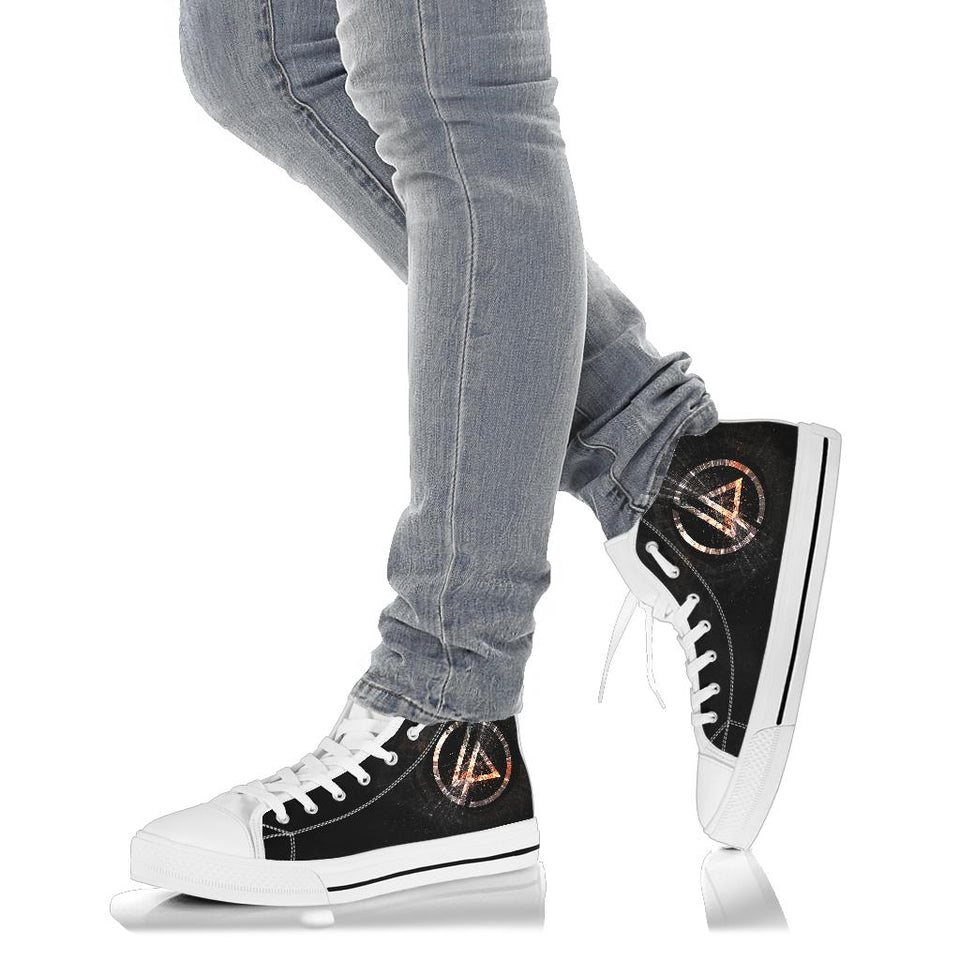 Linkin Park Rock Band Shoes, Linkin Park Hightop