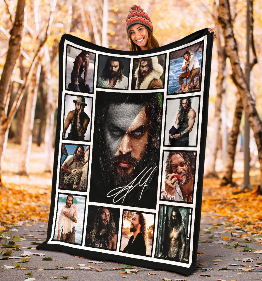 JASON MOMOA Quilt Fleece