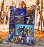 Fortnite Quilt Blanket