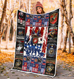 Usmc Veteran Blanket1 copy