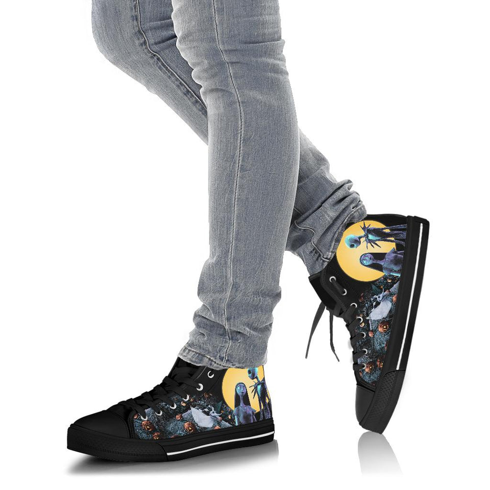 The Nightmare of Jack and Sally, Custom Made Black Shoes