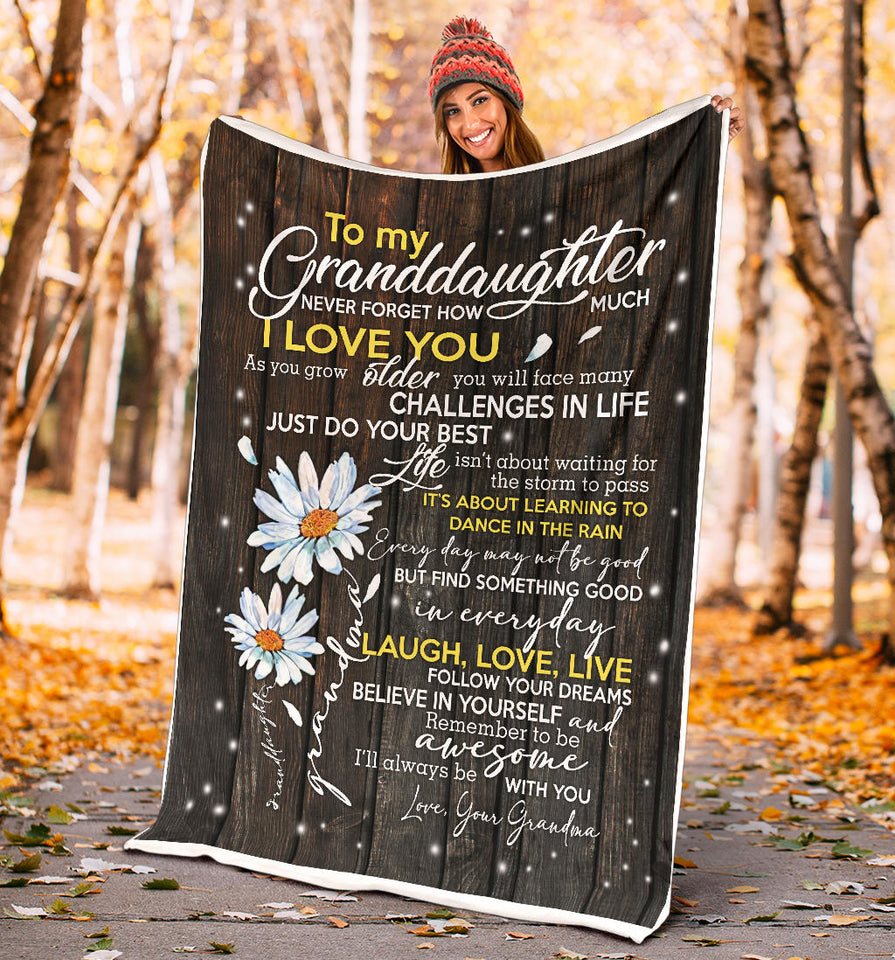 to My Granddaughter Never Forget