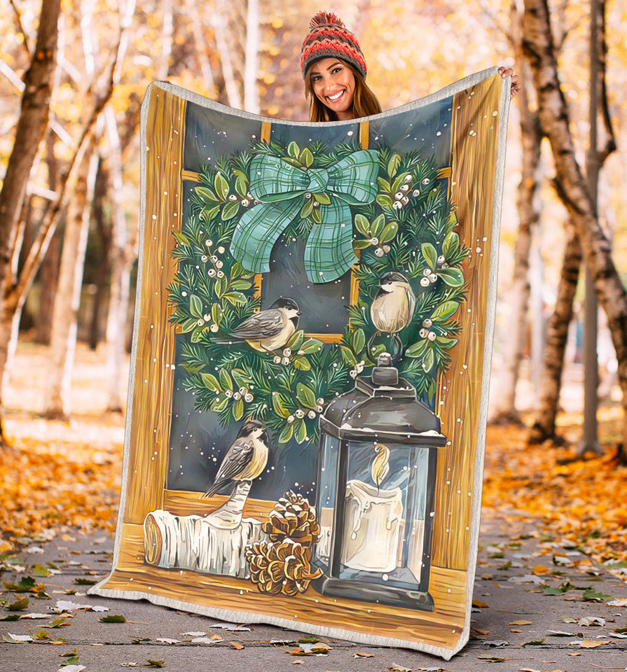 Bird Christmas Blanket copy