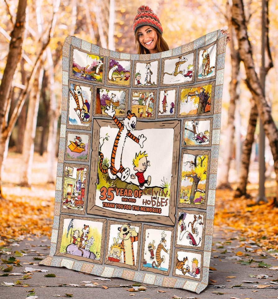 Calvin And Hobbes Quilt