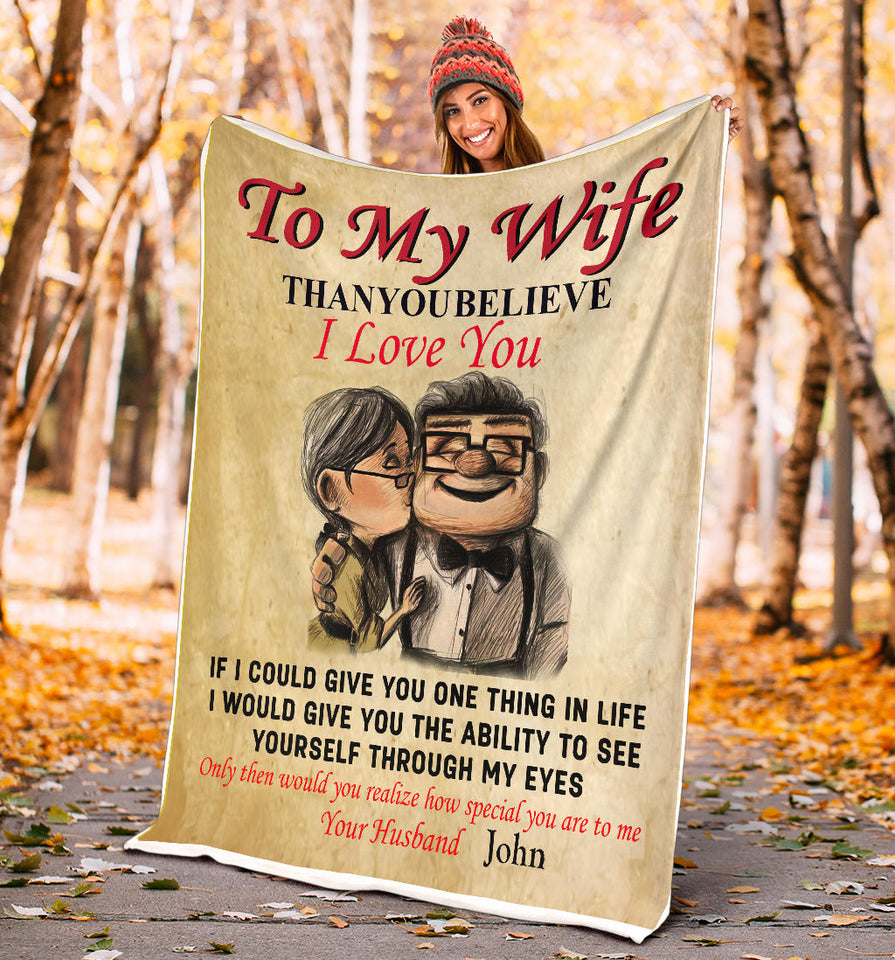 to My Wife Blanket PL