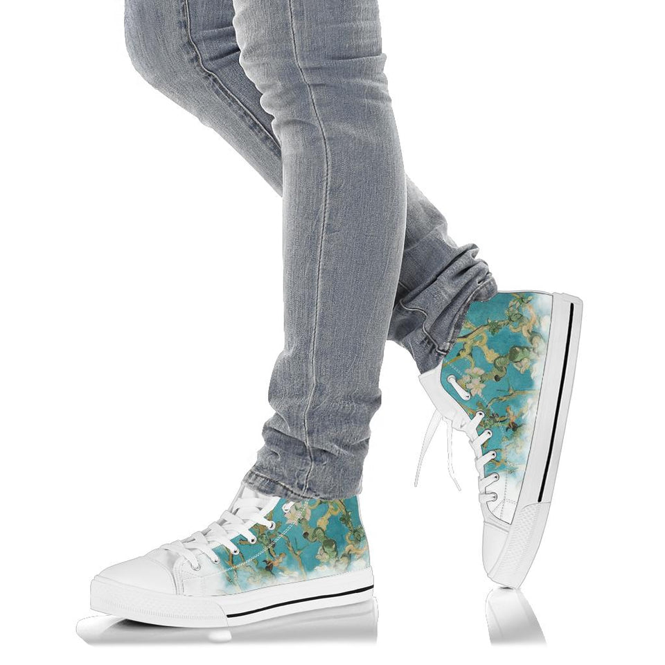 Almond Blossoms - Vincent van Gogh, Custom Made Shoes