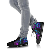 Tiger Neon Purple, Safari Techno, Women_s Boots high top