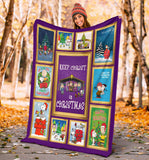 Snoopy Keep Christ in Christmas CC 3D Quilt