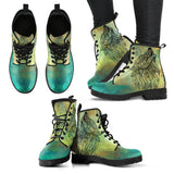 Wolf Boots, Leather Boots Women