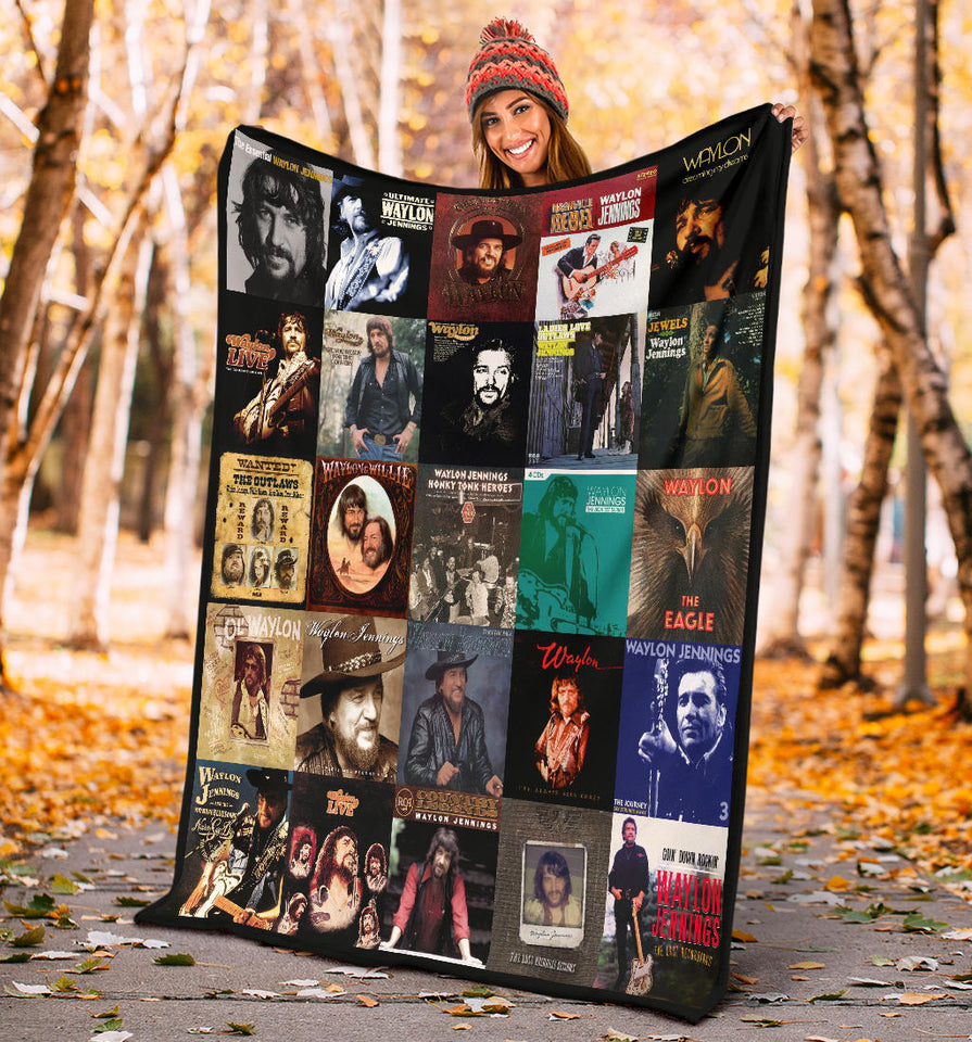 Waylon Jennings Blanket