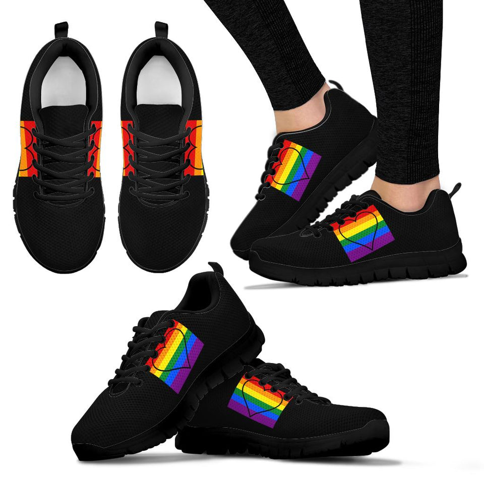 Heart Pride, Vegan Leather SNEAKERS