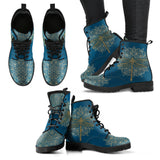 Handcrafted Boots, Gold Mandala, Dragonfly Rain Boots, Womens Leather Boots, Vegan Shoes, Dragonfly Boots, Fashion Shoes, Hippie Boots