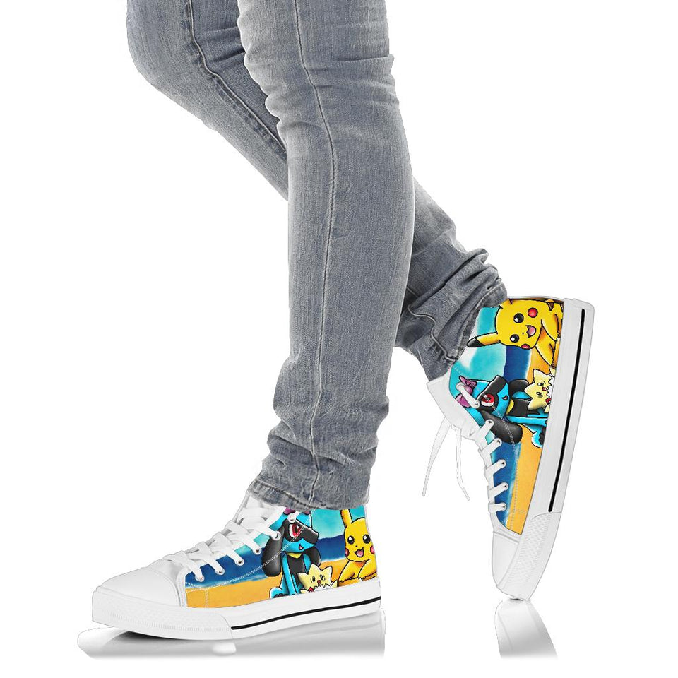 Pikachu Shoes Pokemon Converse Custom