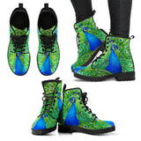 Peacock boots, Womens Leather Boots