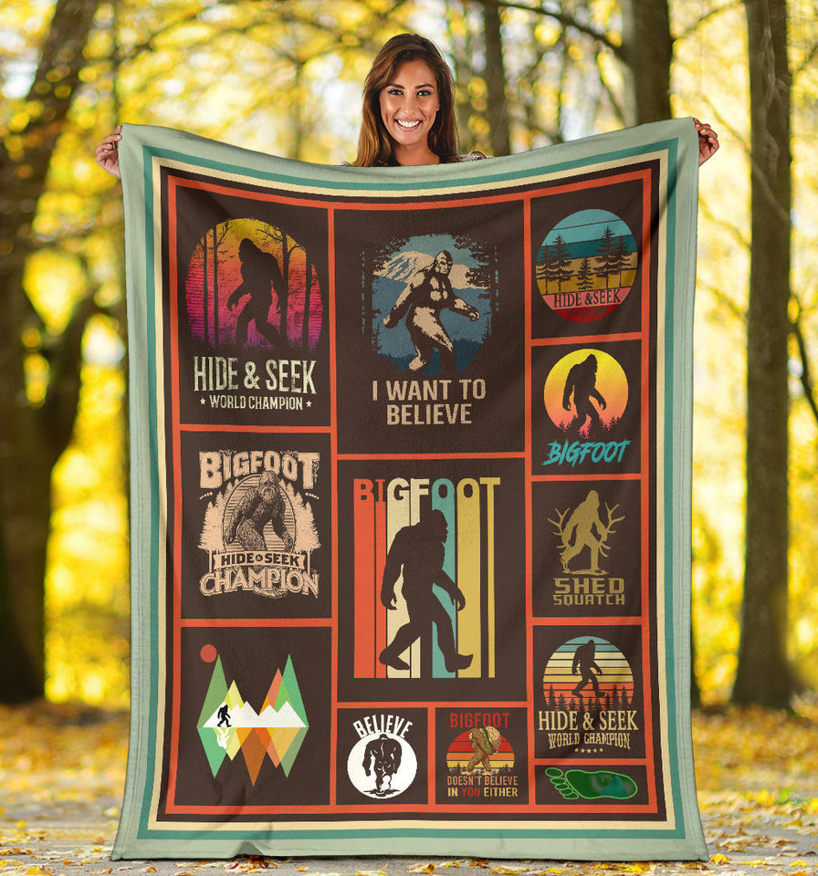 Bigfoot Camping Hike and Seek Champion