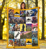 Fortnite 3D Quilt Blanket