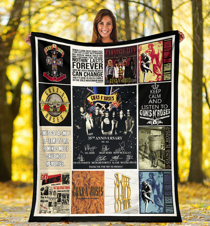Guns N_ Roses Blanket