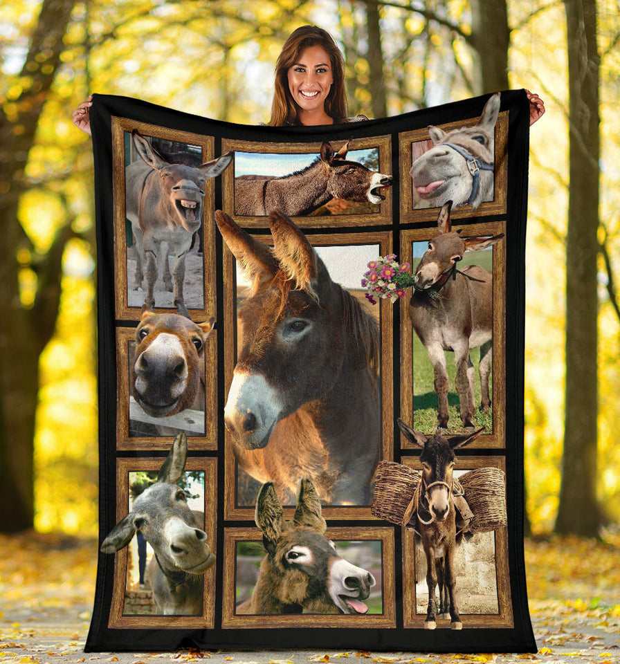 Donkey 3D Blanket