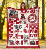 Alabama Crimson Tide Ver4 Blanket